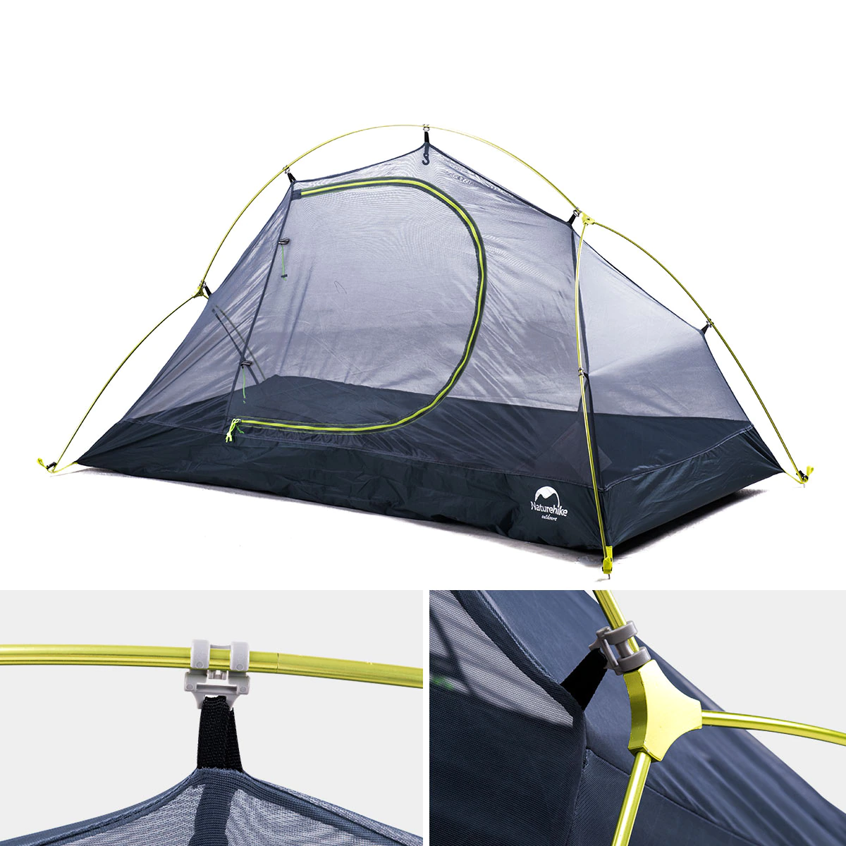Cheap Goat Tents  Cycling Tent 1 Person Ultralight Backpacking Tent Double Layer Fishing Beach Tent Outdoor Travel Hiking Camping Tent Tents 